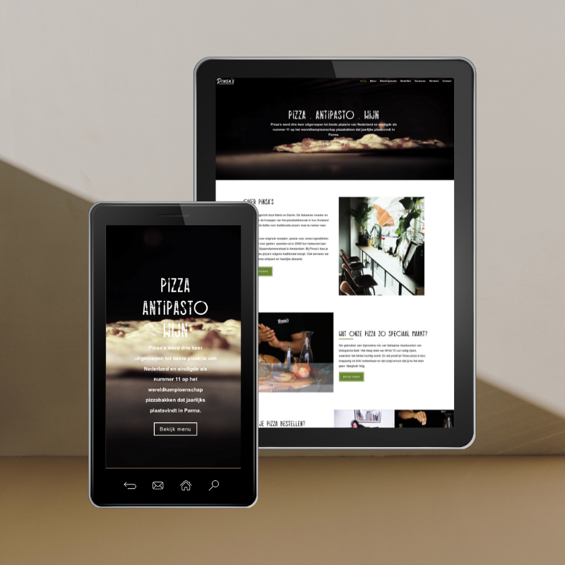 Restaurant Website laten maken Amsterdam